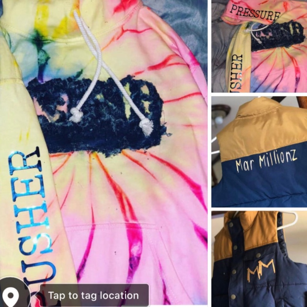 Unisex PUSHer brand Tees and Hoodies!